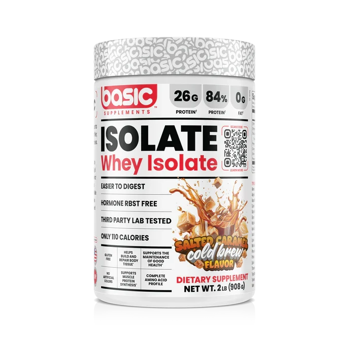 Basic Supplements Whey Isolate Protein Powder