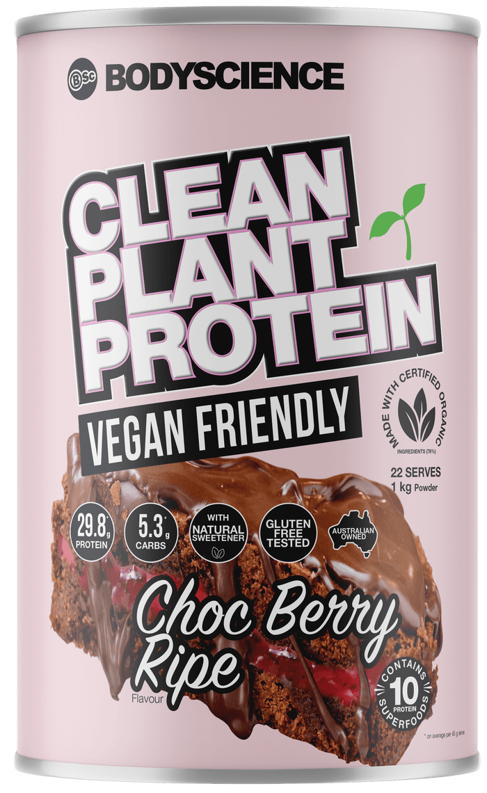 BSC Clean Plant Protein 1kg Choc Berry Ripe