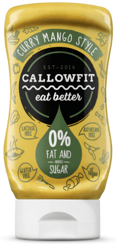 Callowfit Low Carb Curry Mango Style Sauce 300ml