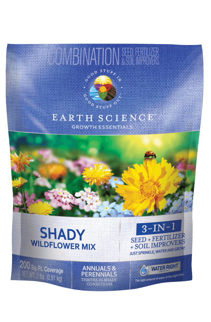 Earth Science All-In-One Shady Wildflower Seed Mix