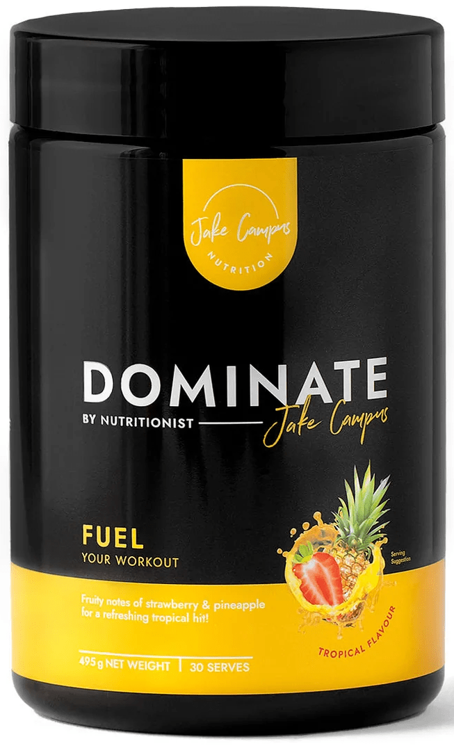 Jake Campus Nutrition Dominate Pre-Workout Tropical