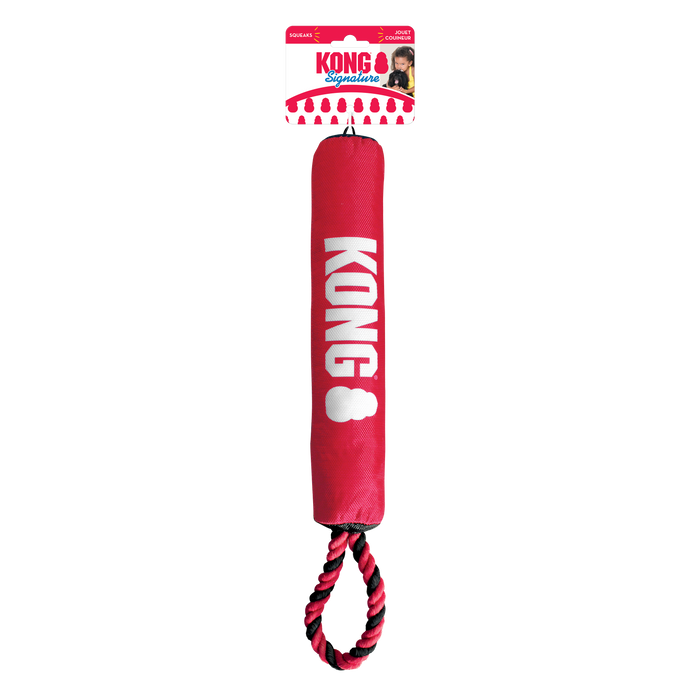 KONG Signature Stick w/Rope Dog Toy