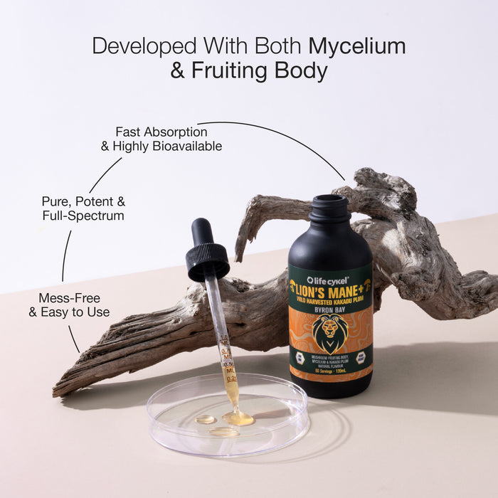 Life Cykel Lion's Mane Mushroom Double Extract