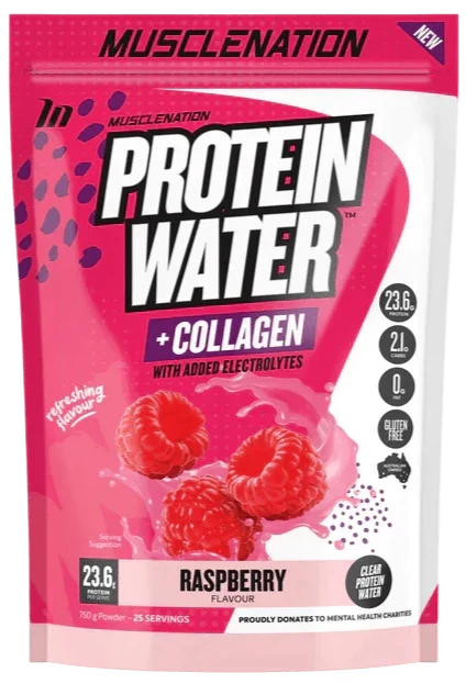 Muscle Nation Protein Water Raspberry