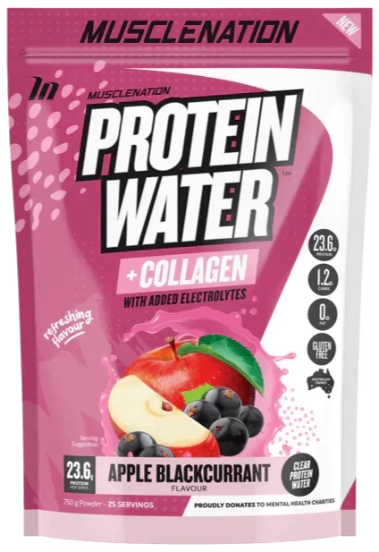 Muscle Nation Protein Water Apple Blackcurrant