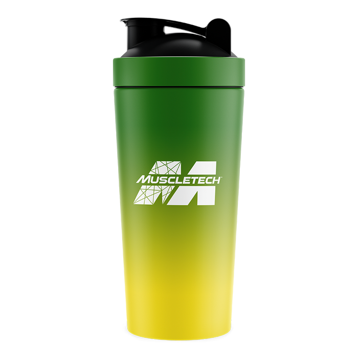Muscletech Stainless Steel Shaker (Random Colour) *Gift*