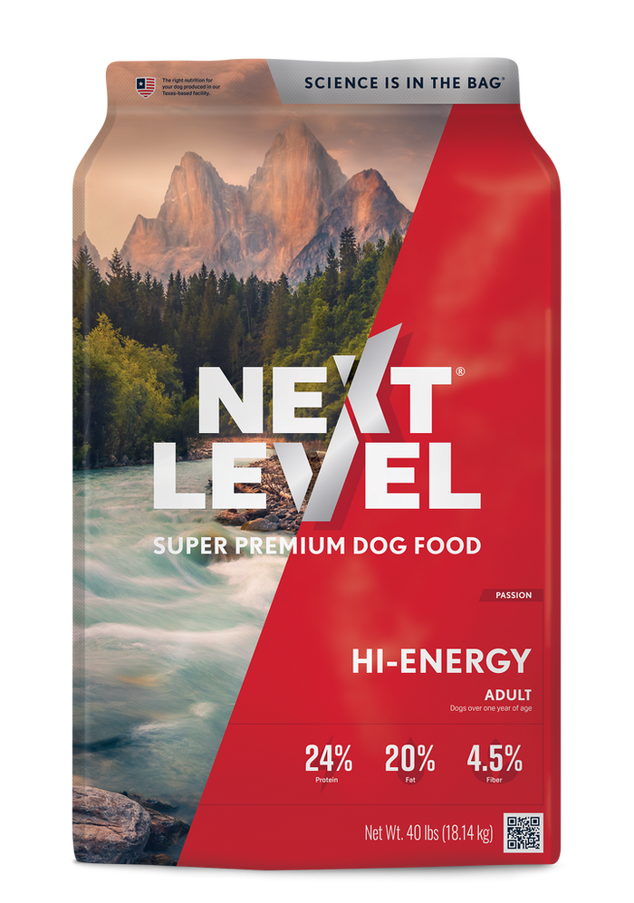 Next Level Super Premium Dog Food Hi-Energy