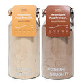 Nothing Naughty Pea Protein Powder Stack