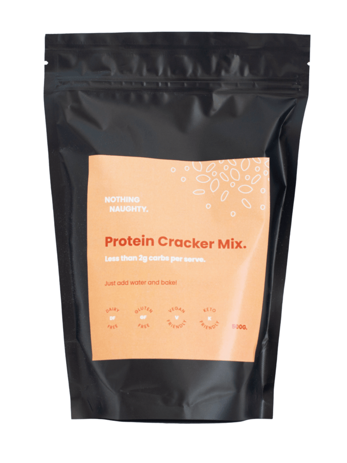 Nothing Naughty Protein Cracker Mix 500g 500g