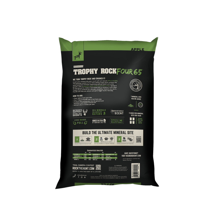Redmond Trophy Rock Apple Four65® Granular Apple Deer Minerals