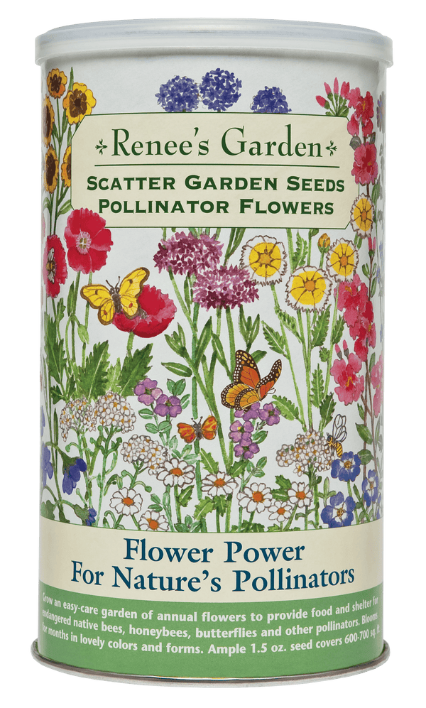 Renee’s Garden Scatter Gardens Flower Power For Nature's Pollinators