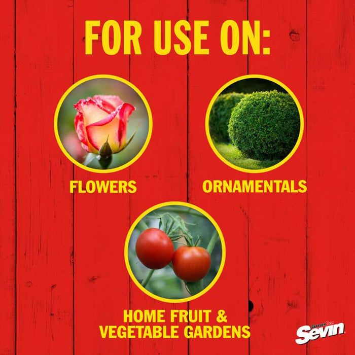 Sevin Sulfur Dust 2 in 1 Disease and Insect Control