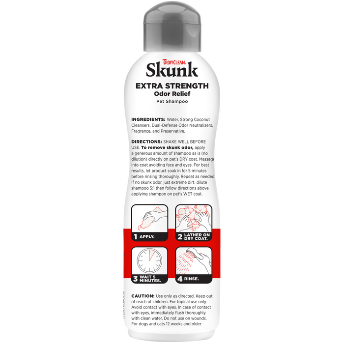 TropiClean Skunk Odor Control Shampoo for pets
