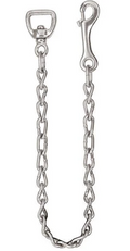 Weaver Leather Barcoded 730 Lead Chain, 30", Nickel Plated