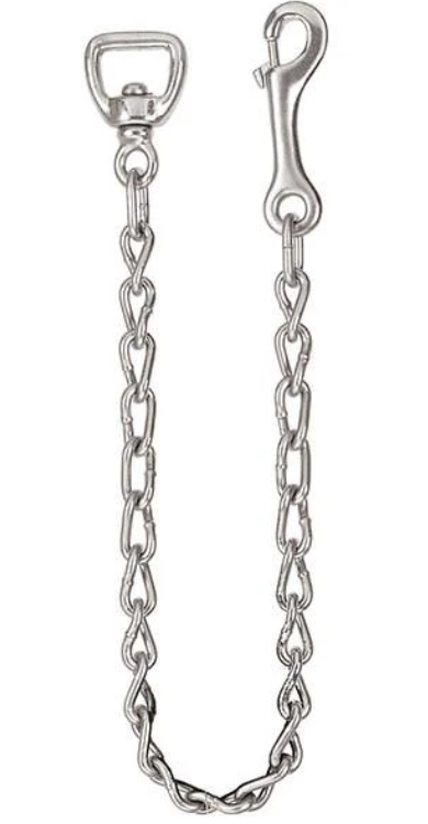 Weaver Leather Barcoded 730 Lead Chain, 30", Nickel Plated