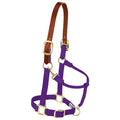 Weaver Leather Breakaway Original Adjustable Chin And Throat Snap Halter Average Purple 1"