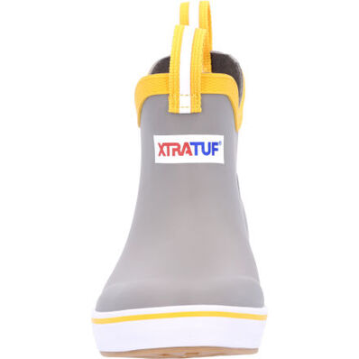 XtraTuf Kids' Ankle Deck Boot Grey