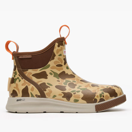XtraTuf Women's Ankle Deck Boot Sport Duck Camo